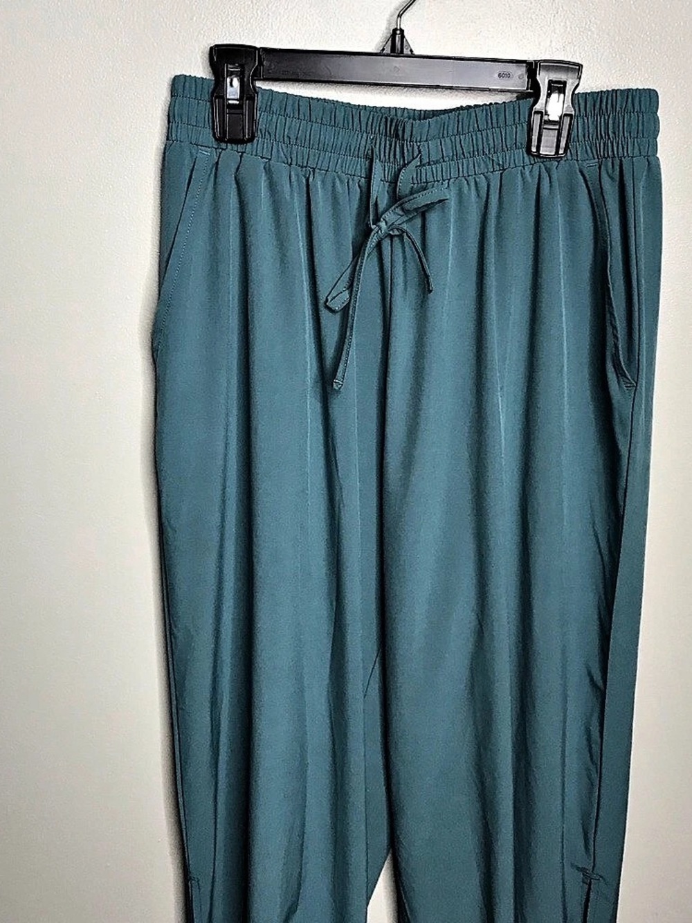 Halara Jogger Women's Ankle Zip Tie Blue Sz Small Like New